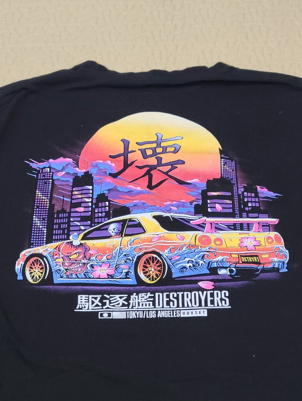 Boxset Destroyers JDM lifestyle casual T shirt size M